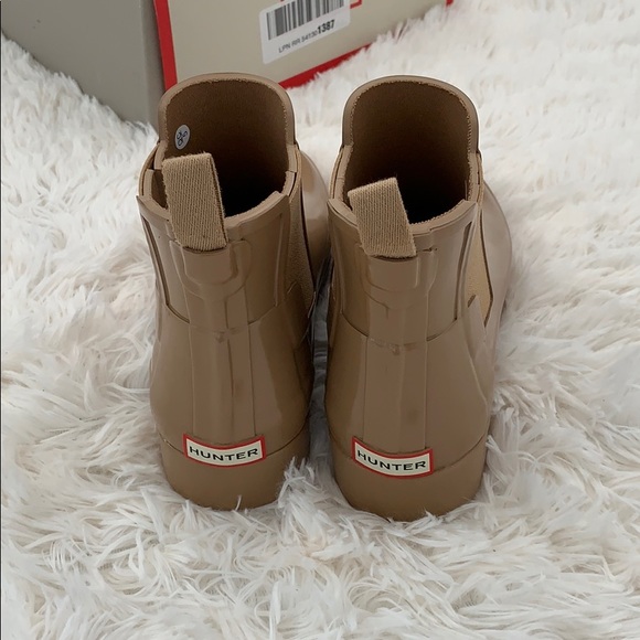 Hunter original refined Chelsea Gloss Rain boots - Picture 6 of 8